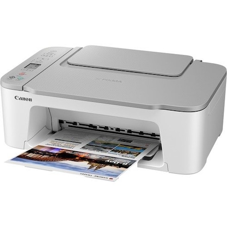 Canon Printer, Scan/Copy, Wireless, 7.7ipm, 12-9/10inx17-1/5inx5-4/5in, WE CNMTS3520WH
